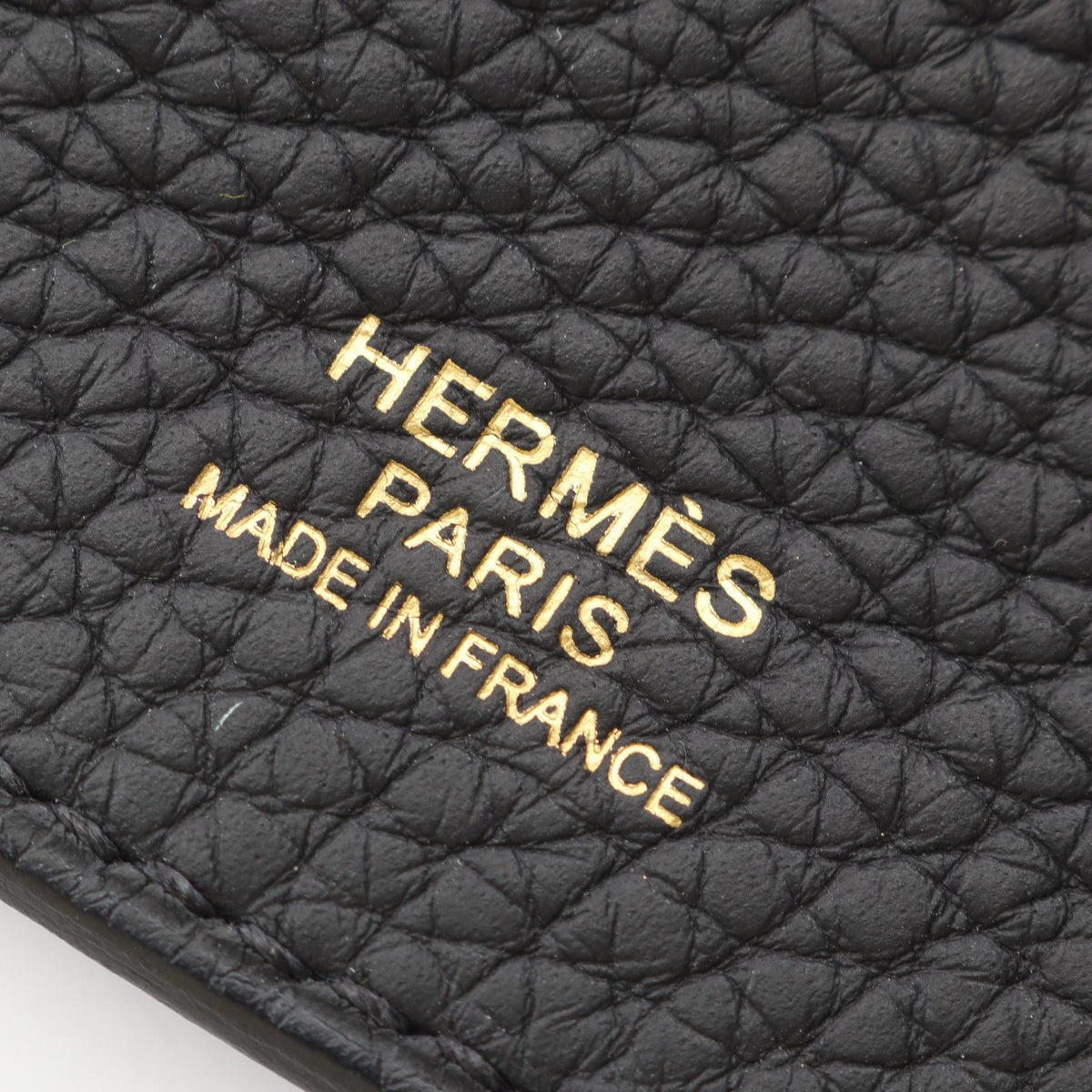 HERMES So Hermes 25 Shoulder Bag Black Togo leather Other Togo leather / Chevre 2104102529068