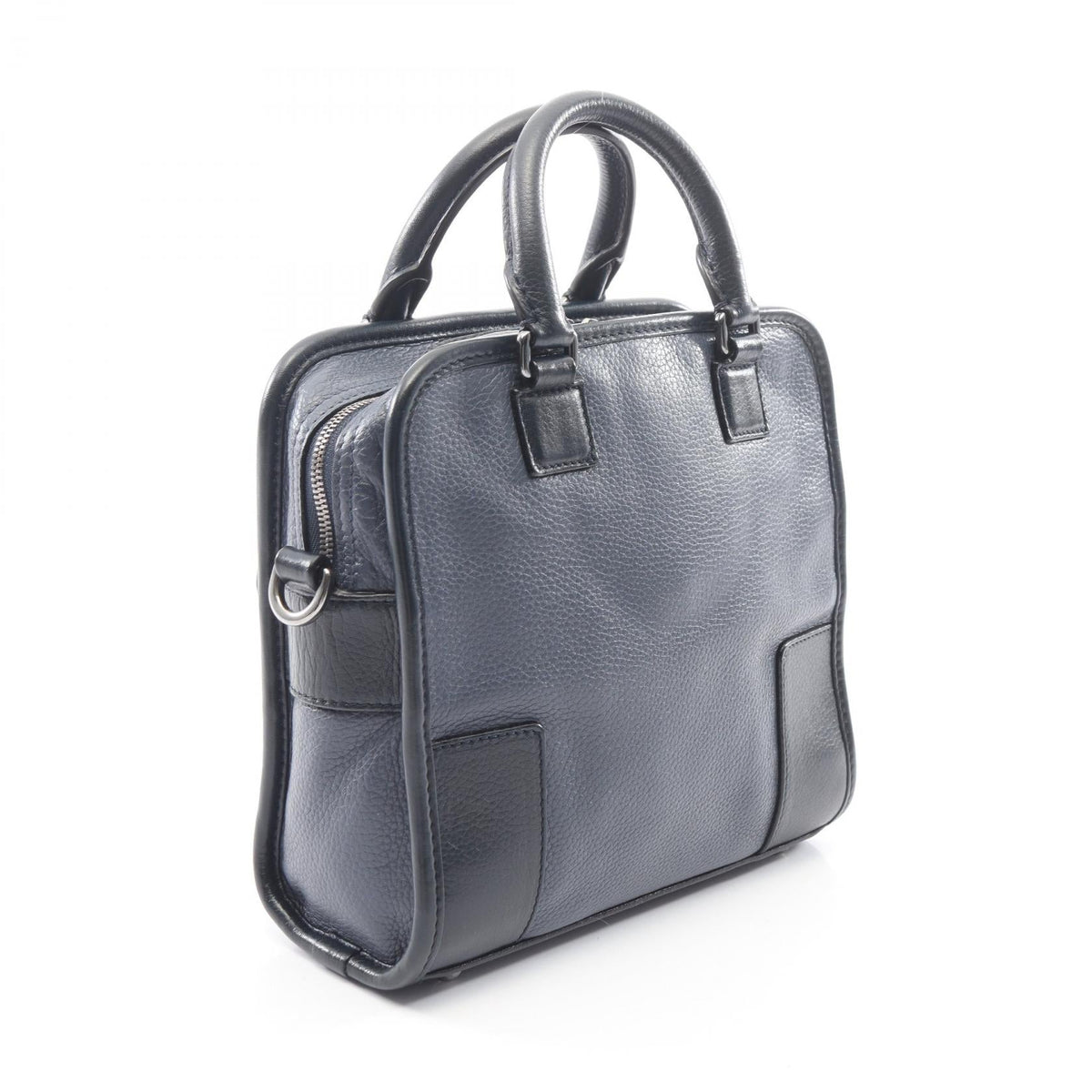 LOEWE CRUZ Small Handbag Blue/Navy leather 2101220052478