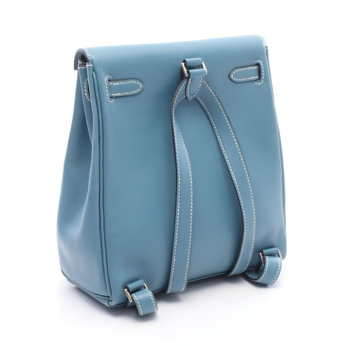 HERMES Kelly Ad PM Rucksack BackpackBlue jean Blue jean Blue Vaux Swift leather leather Calfskin (cowhide) Vaux Swift leather 2121400017066