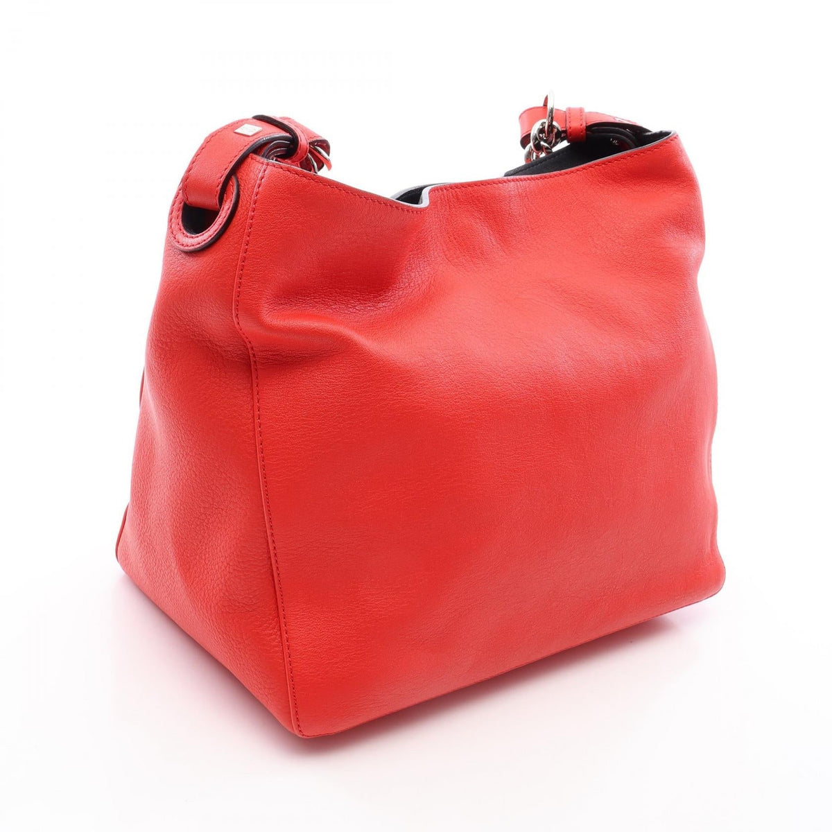LOEWE V-Bucket 2WAY Shoulder Bag Red/Multicolor leather 2101219982267