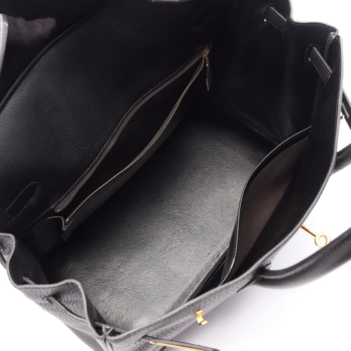 HERMES Birkin 35 Handbag Black Ardennes leather leather Ardennes leather 2104102520928