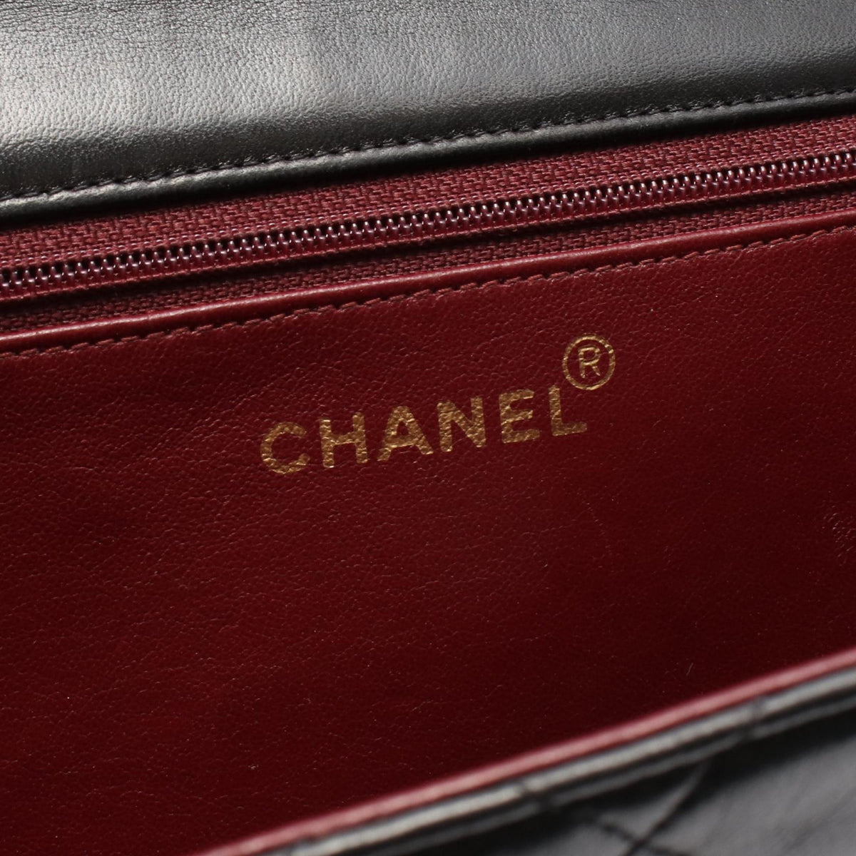 CHANEL Black Matelasse Push Lock Lambskin (sheep leather) 2101219988597
