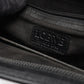 LOEWE anagram business bag clutch bag Black leather 2101220018856