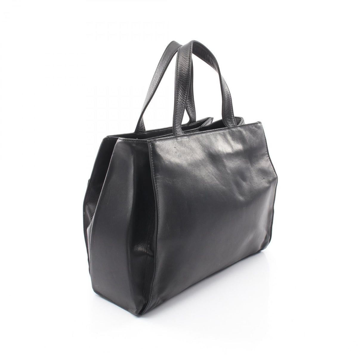 LOEWE Anagram 2WAY Handbag Black leather 2101219864235