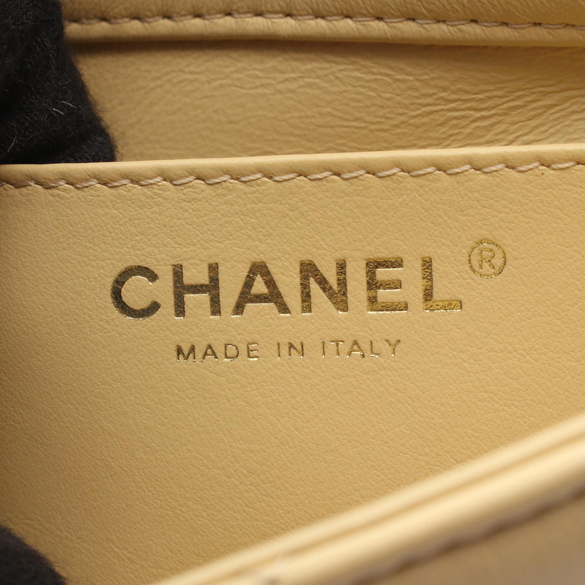 CHANEL Yellow Mini Matelasse leather 2101219864440
