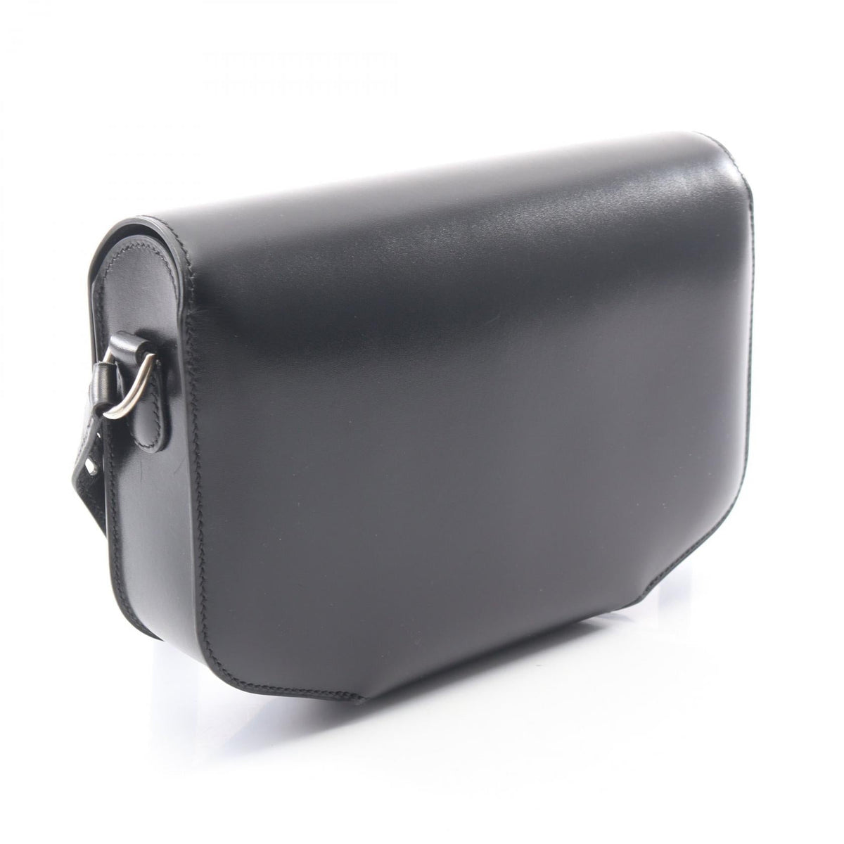 HERMES Cherche Midi 25 Shoulder Bag Black Box calf leather Calfskin (cowhide) 2120100031822