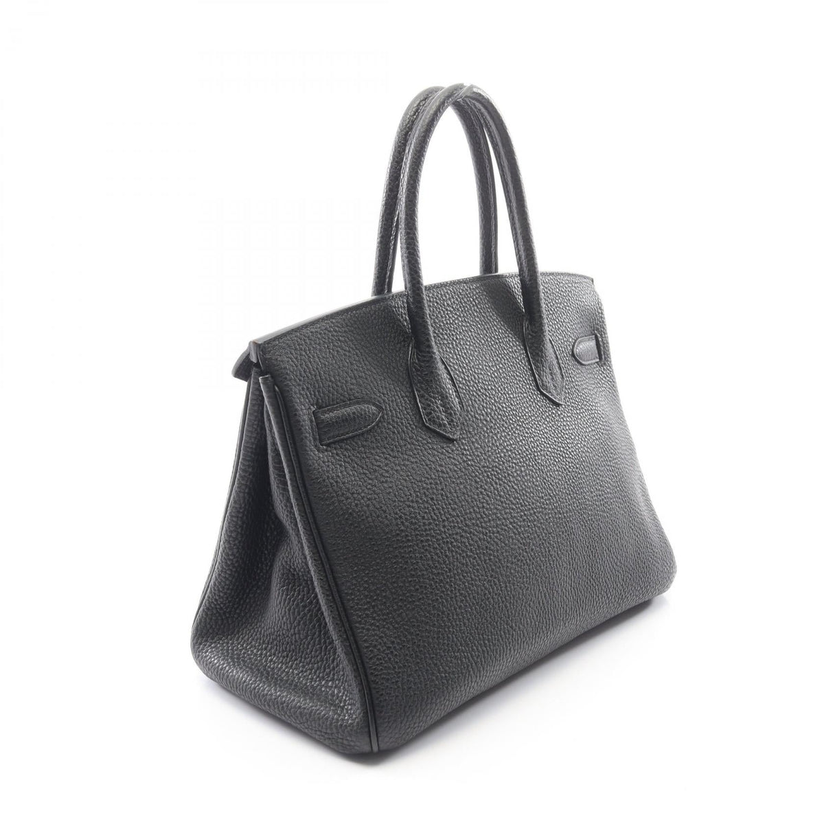 HERMES Birkin 30 Handbag Black Togo leather leather 2106800630343