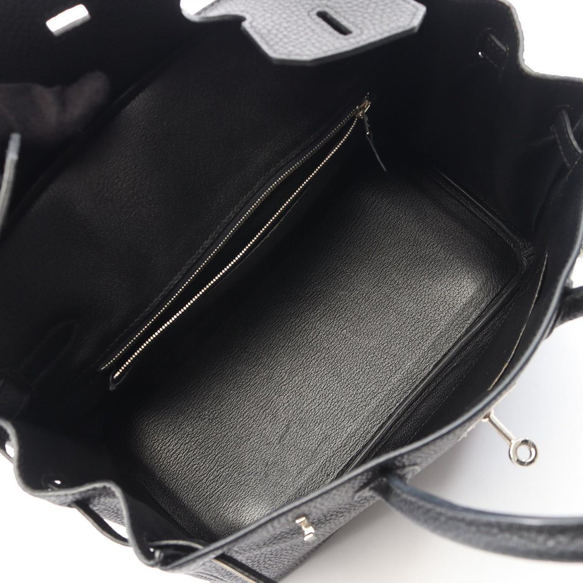 HERMES Birkin 30 Handbag Black Togo leather leather 2106800630343