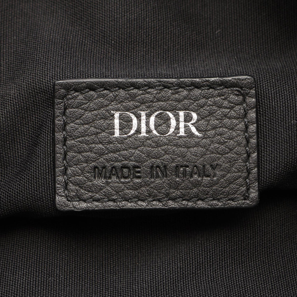 Dior Saddle Body Bag Waist bag Body bag Black leather 2101219872841