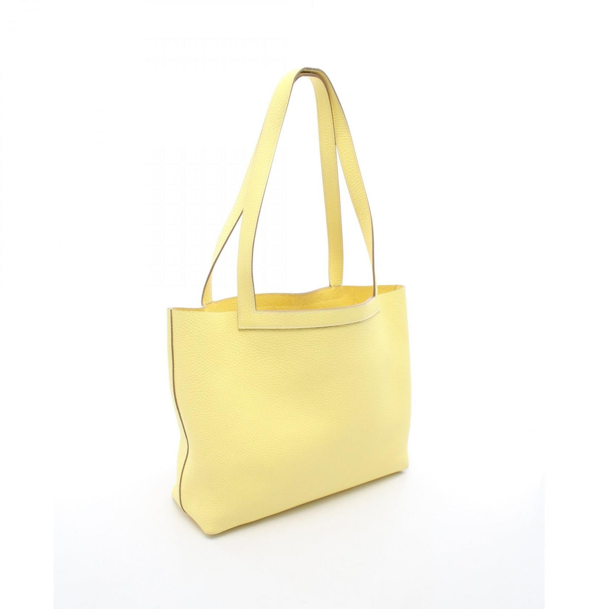 HERMES Cabaserie 31 Lime Tote BagLime Lime Yellow Taurillon Clemence leather 2101219876795