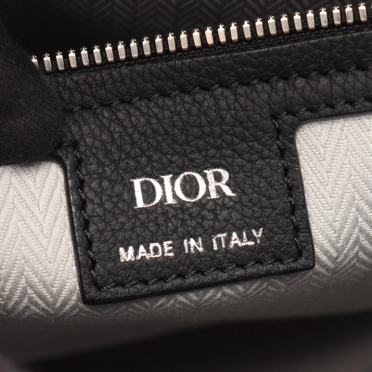 Dior Normandie Medium 2WAY Tote Bag Black leather 1LLSH260KEN_H00N 2101219877099