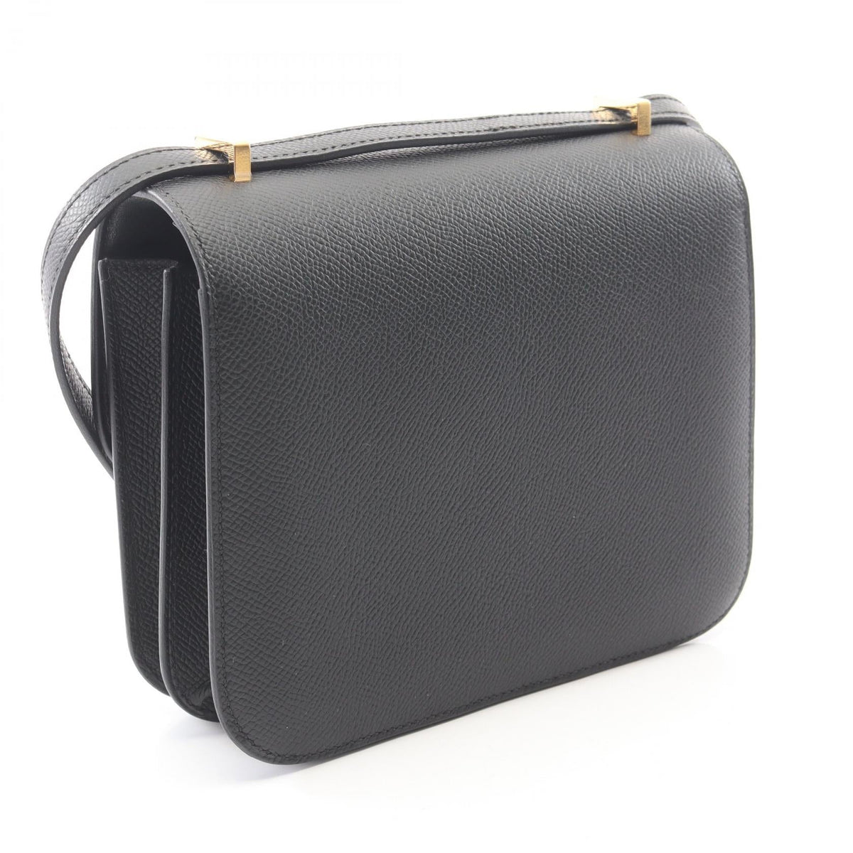 HERMES Constance 3 mini Shoulder Bag Black Epsom leather Calfskin (cowhide) Epsom 2101219878980