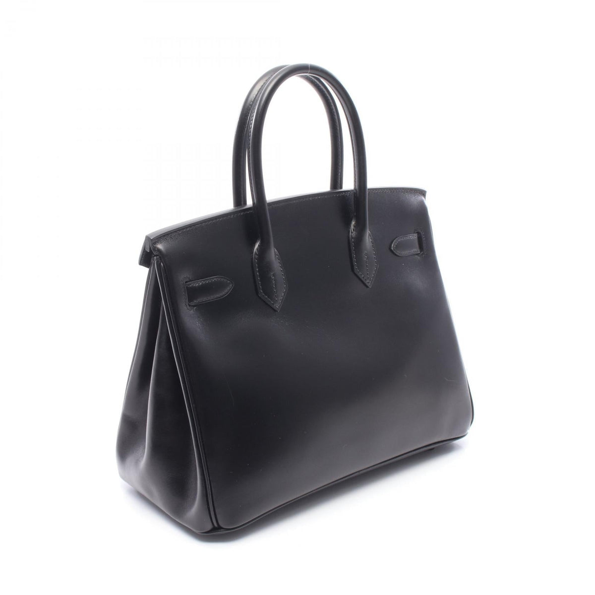 HERMES Birkin 30 HandbagSo Black So Black Black Box calf leather Calfskin (cowhide) 2120100031471