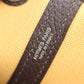 HERMES Garden party TPM Tote BagEvennes Evennes Yellow/Brown Towar Military canvas leather Toile Military / Negonda leather 2101219852577