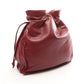 LOEWE anagram Shoulder Bag Bordeaux leather 2101219874975