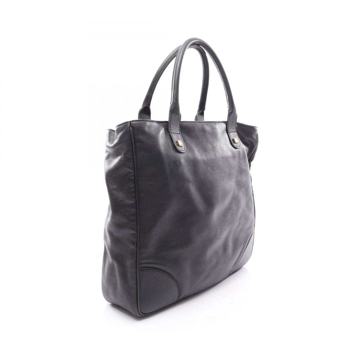 LOEWE anagram Tote Bag Black leather 2101219875040