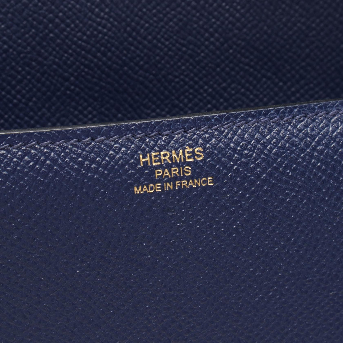 HERMES Cherche Midi Blue Sapphire business bag clutch bagBlue saphir Blue saphir Blue Epsom leather 2101219852904