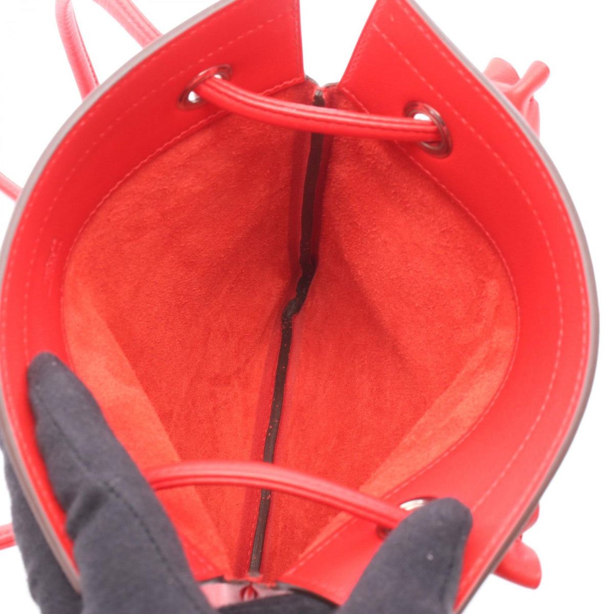 HERMES Sac Aline Mini Shoulder BagRouge coeur Rouge coeur Red Vaux Swift leather leather Vaux Swift leather 2101219854892