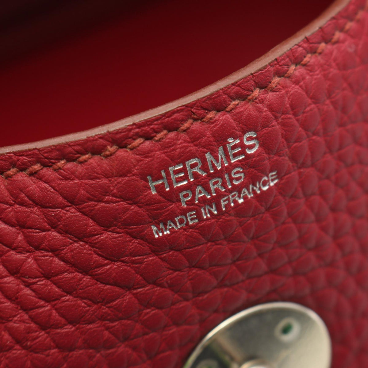 HERMES Lindy 34 Tosca Shoulder BagTosca Tosca Bordeaux Taurillon Clemence leather 2101219855219