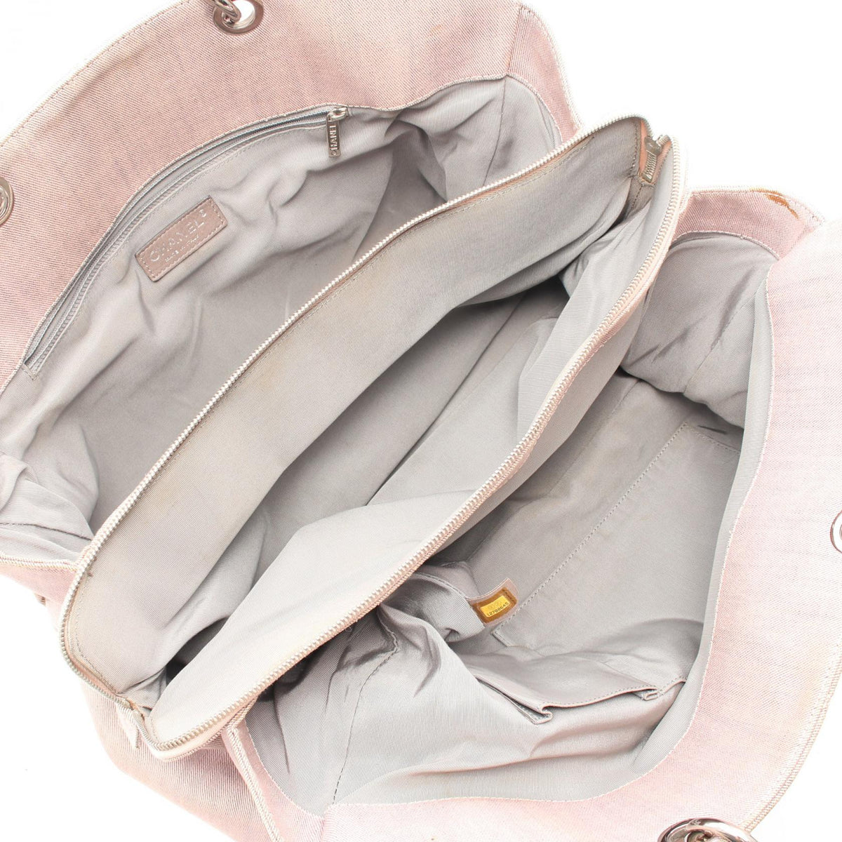 CHANEL Pink COCO Mark canvas�leather 2101219856551