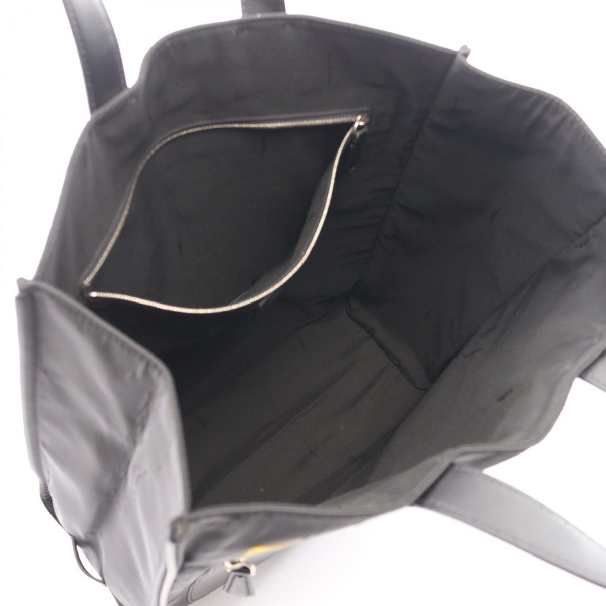 FENDI Bagbugs Monster Tote Bag Black/Yellow Nylon leather 7VA367-O7E 2118700088643