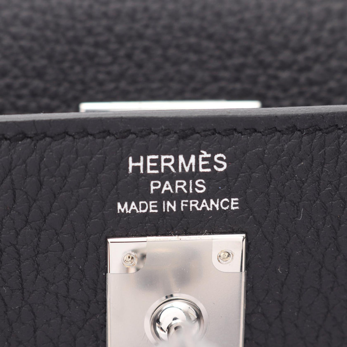 HERMES Kelly 25 inseam 2WAY Handbag Black Togo leather leather Togo leather 2120300050067