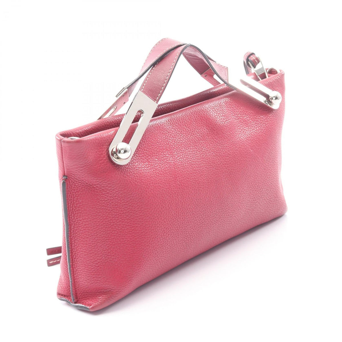 LOEWE Missy Small 2WAY Handbag Bordeaux leather 2104102509954