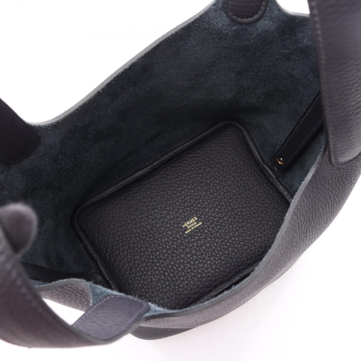 HERMES Picotin Lock PM Caban HandbagCaban Caban Navy Taurillon Clemence leather 2104102509862