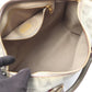 LOEWE anagram Tote Bag Gray PVC coated canvas leather 2101219861609