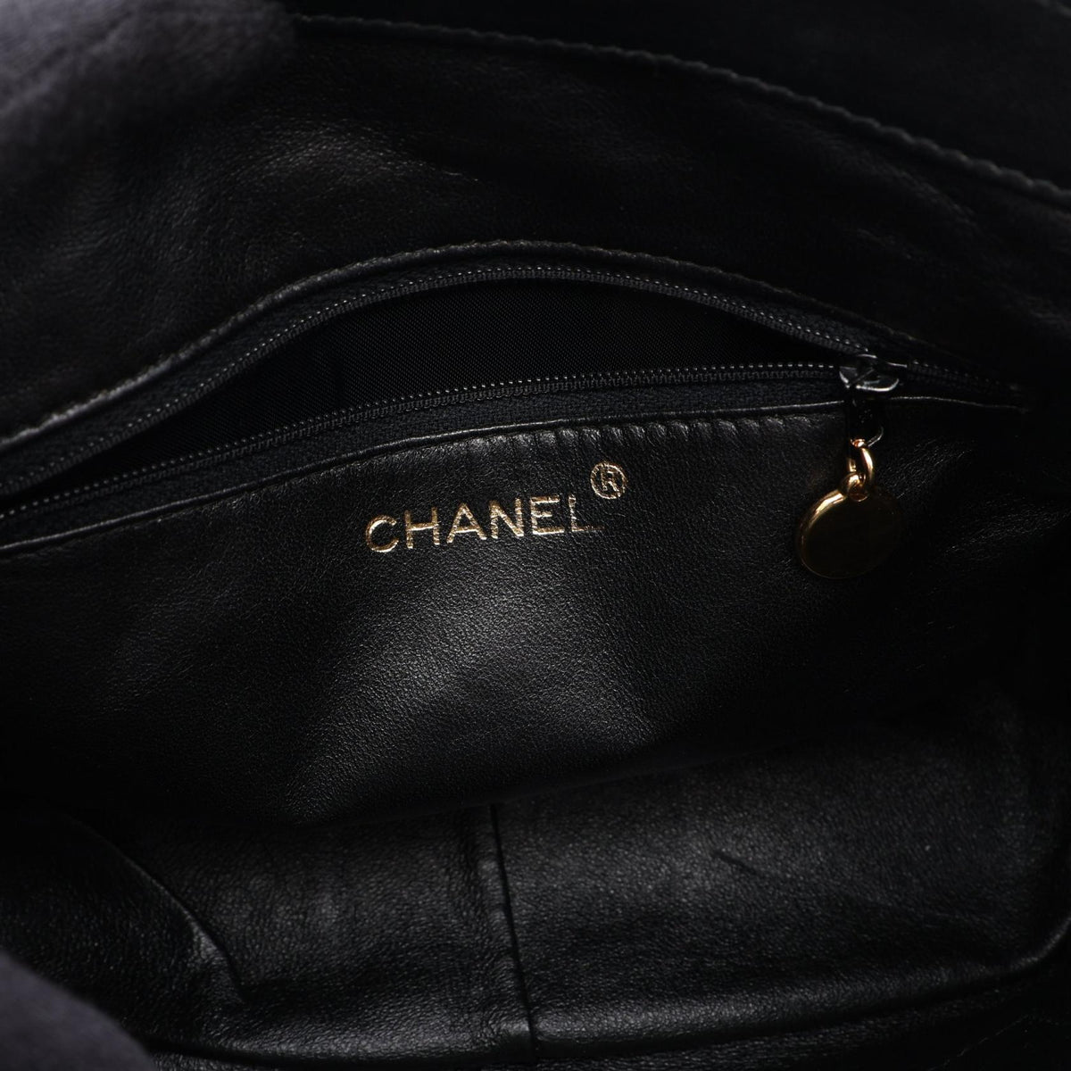 CHANEL Black Matelasse Lambskin (sheep leather) 2101219862149
