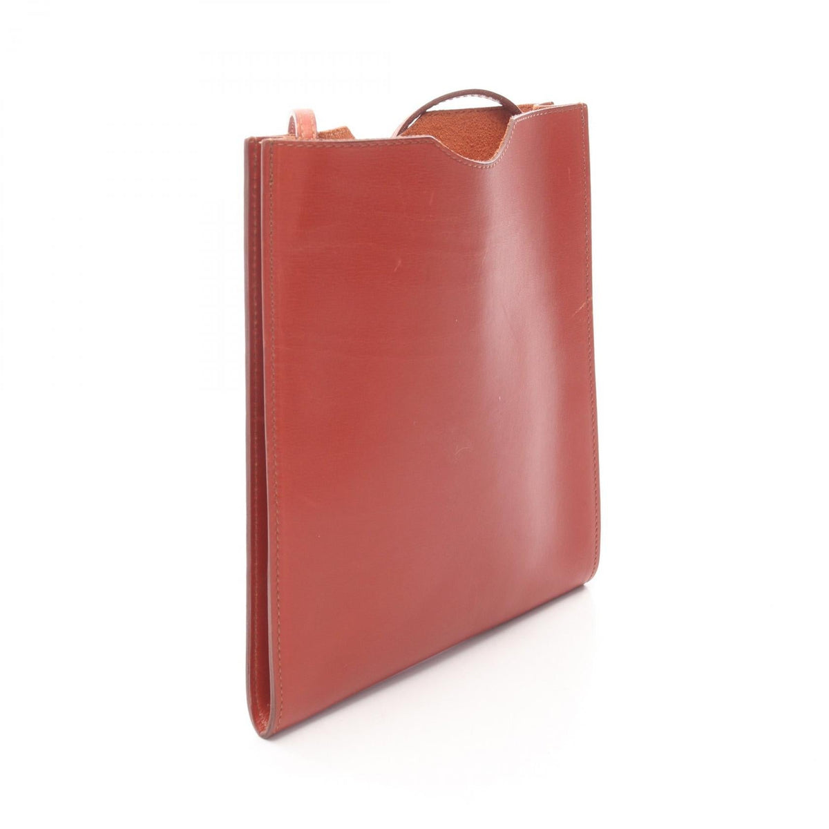 HERMES Omenito Brique Shoulder BagBrique Brique Brown Box calf leather Calfskin (cowhide) 2101219839721