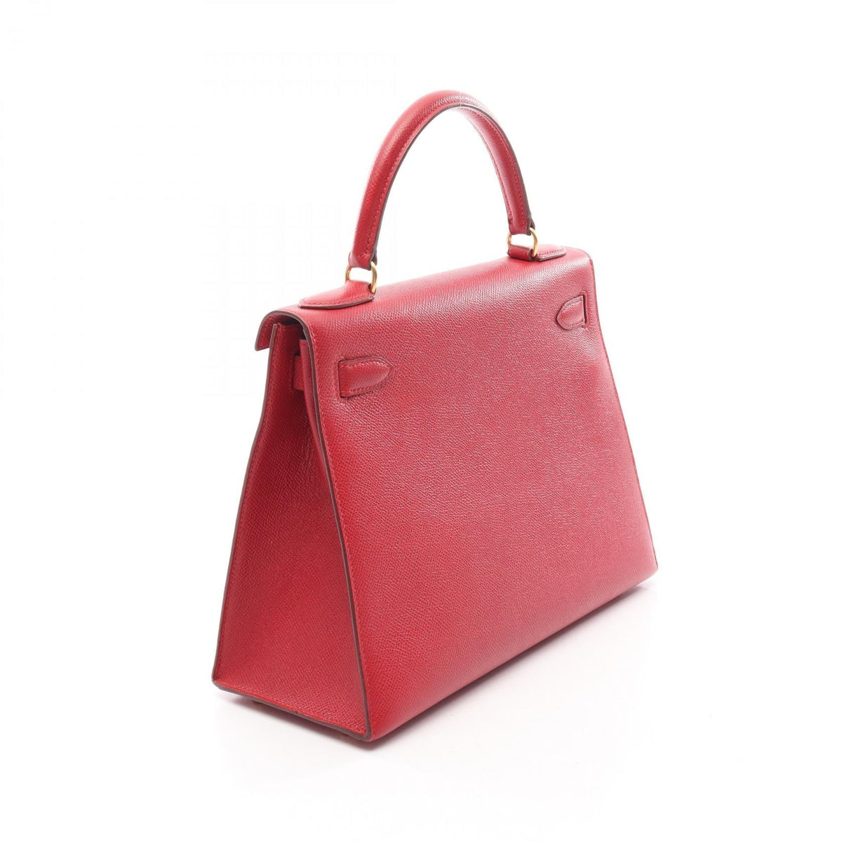 HERMES Kelly 28 Rouge vif 2WAY HandbagRouge vif Rouge vif Red Courchevel leather 2101219839899