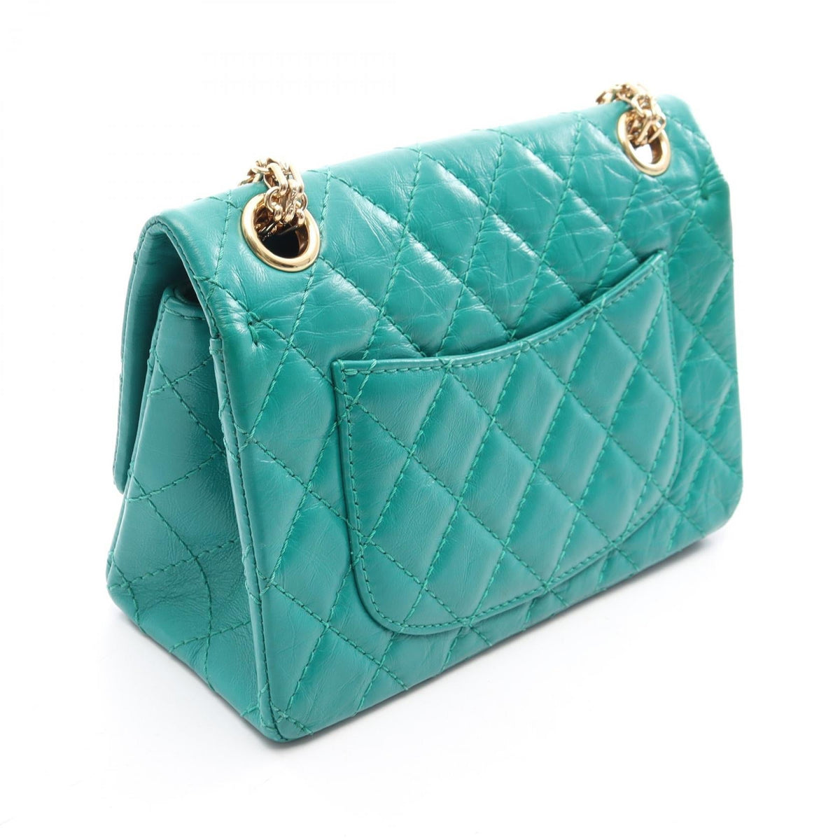 CHANEL Green 2.55 Calfskin (cowhide) AS0874 Y04634 2106800629132