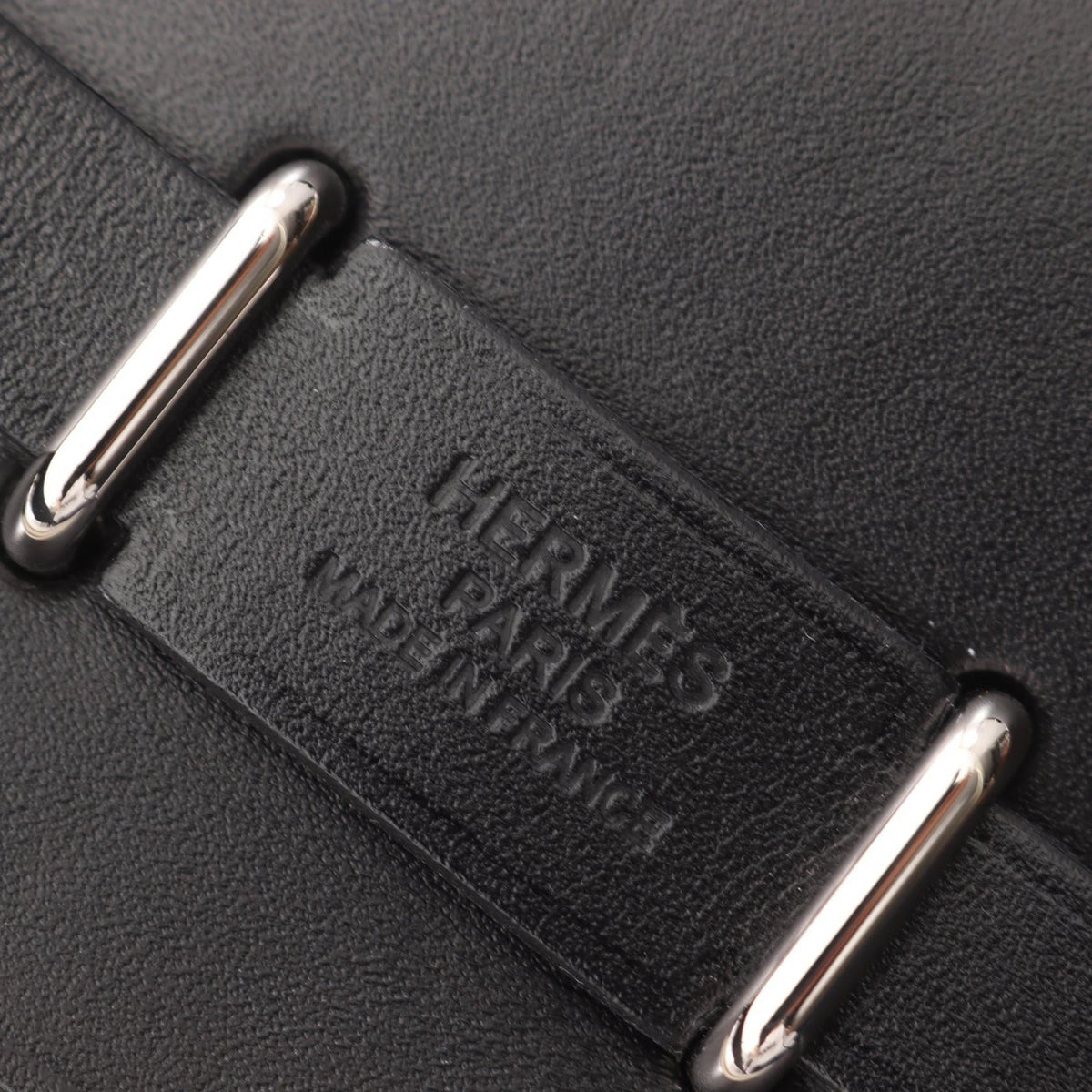 HERMES Airbag Zip Mini Shoulder BagEcru Ecru Gray/Black Toile H canvas leather Toile H / Vache leather Hunter 2101219846859