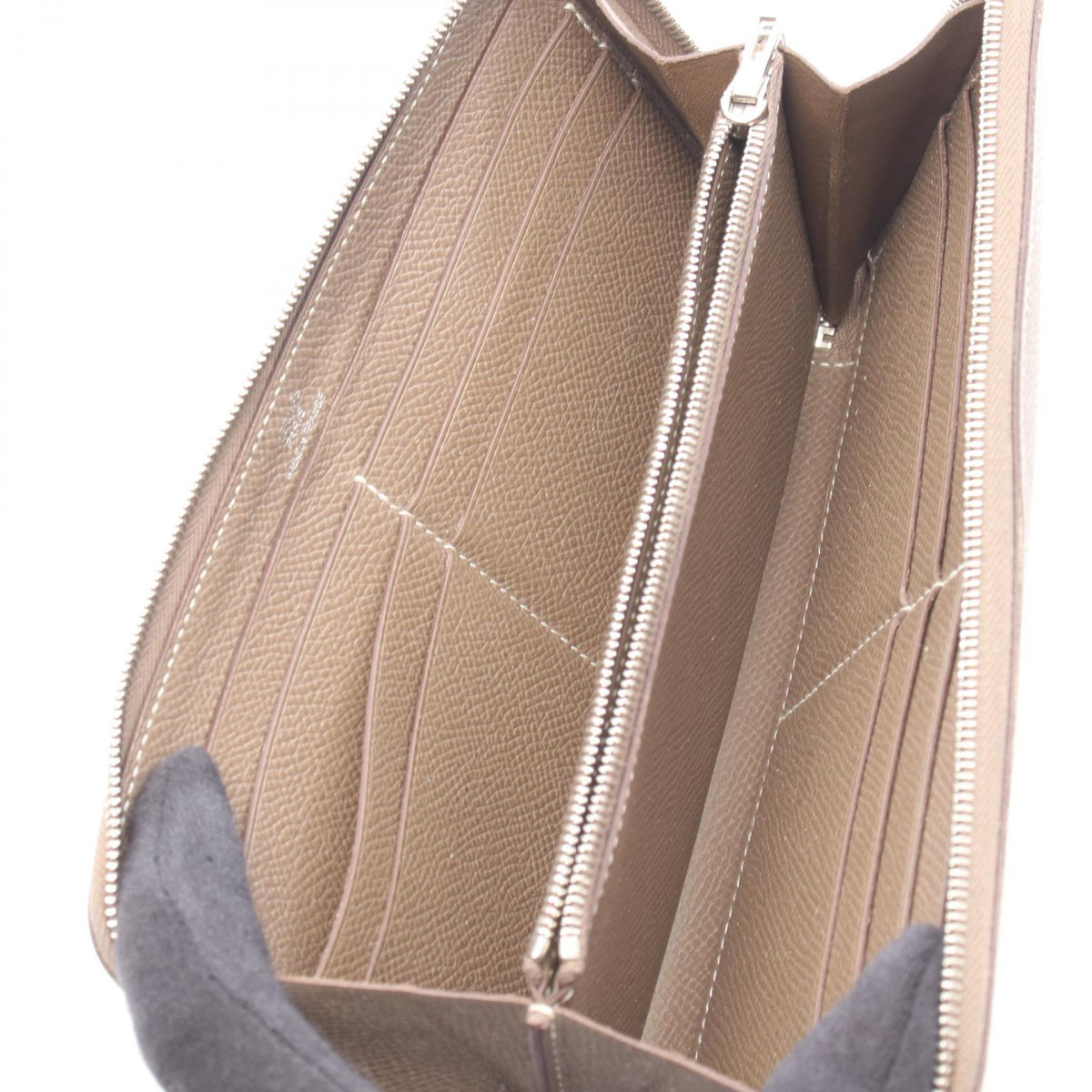 HERMES Azap Long Around long walletEtoupe Grey Etoupe Grey Gray Epsom leather Calfskin (cowhide) Epsom 2101219995250