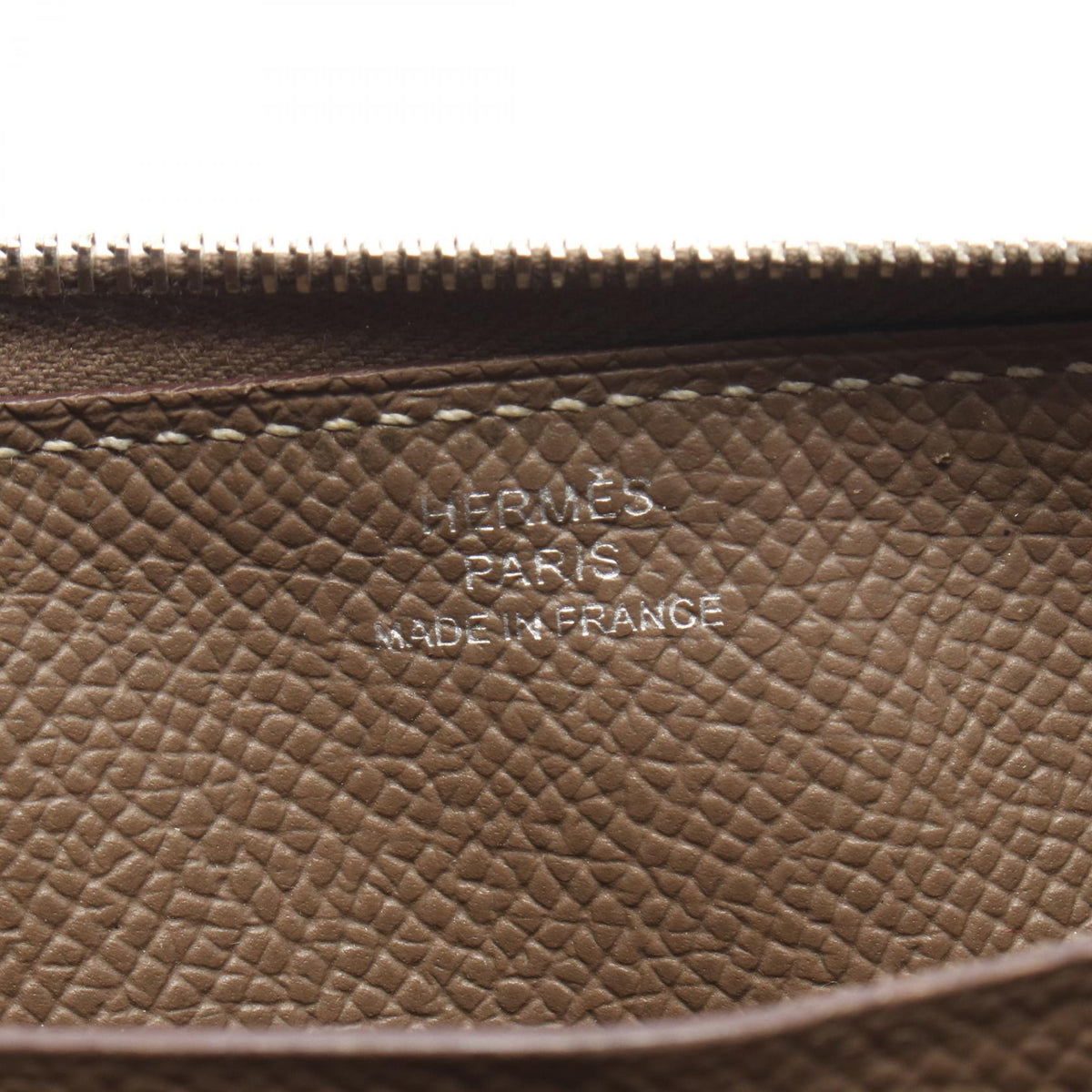 HERMES Azap Long Around long walletEtoupe Grey Etoupe Grey Gray Epsom leather Calfskin (cowhide) Epsom 2101219995250