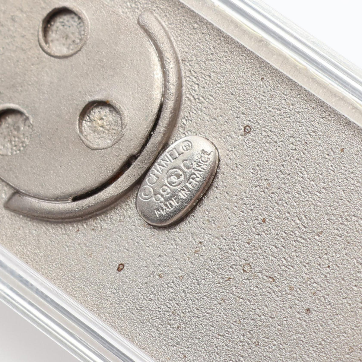 CHANEL Clear/Silver COCO Mark Other�Plastic / Metal 2101219994000