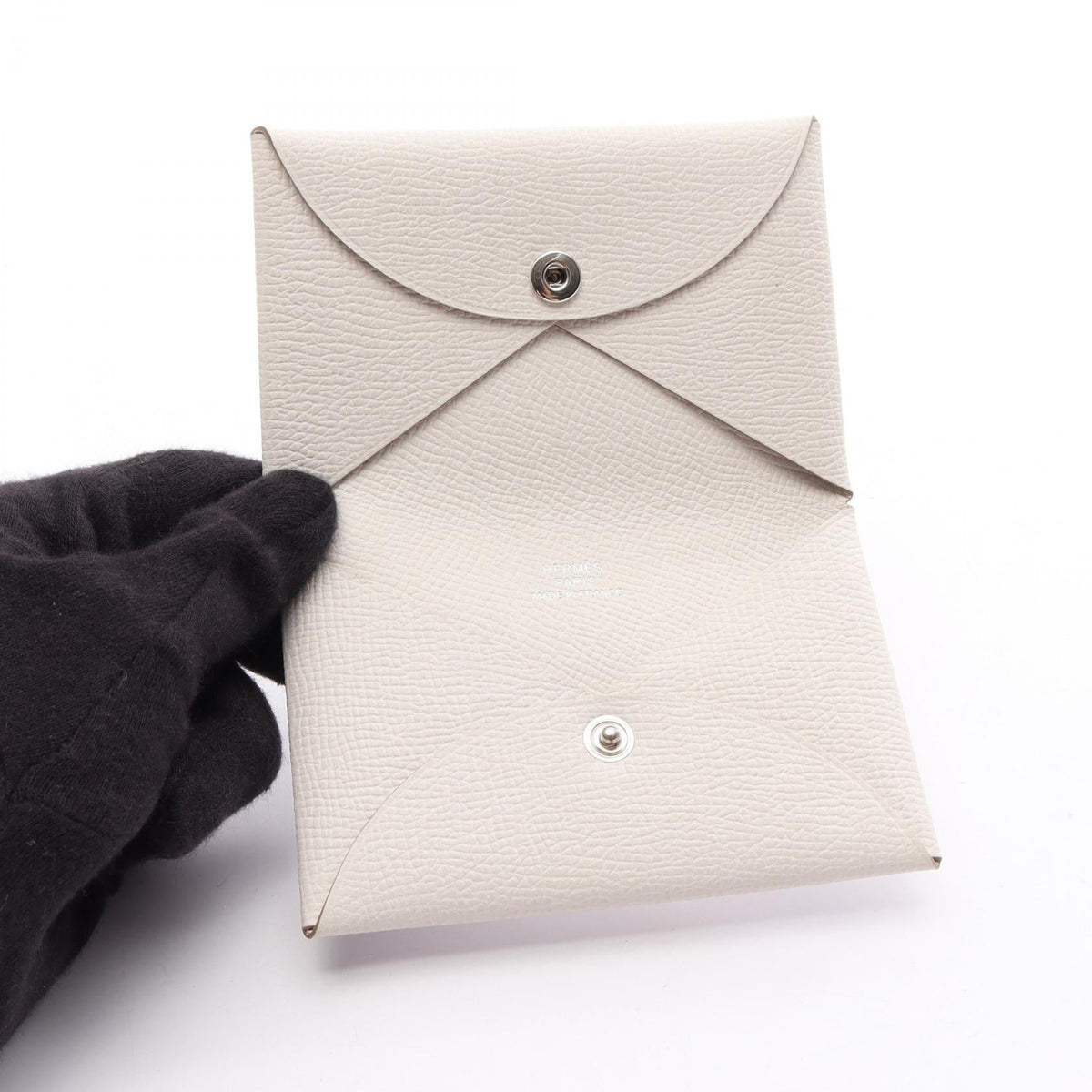 HERMES Calvi Cle coin purse White Epsom Other Epsom 2100301247710