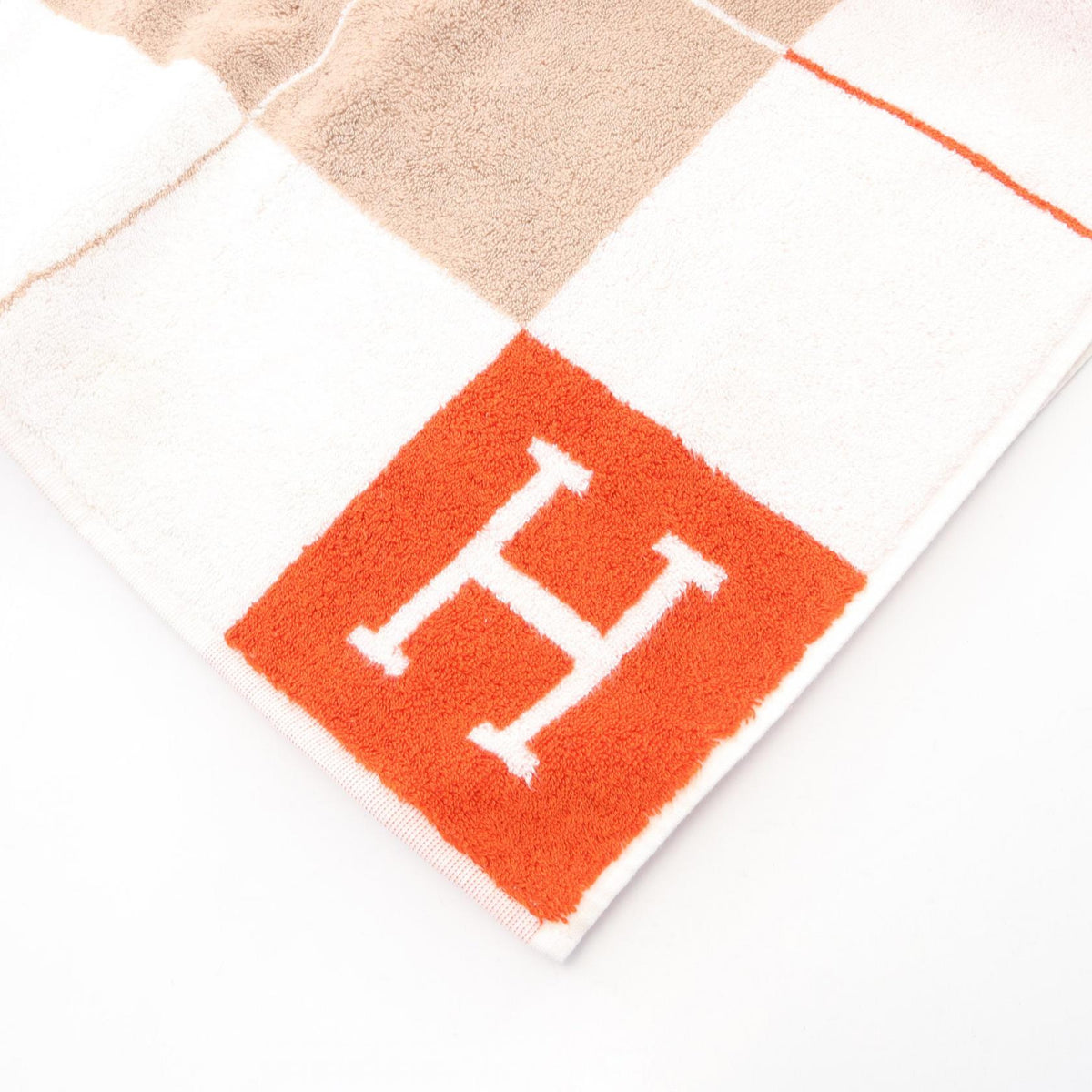 HERMES Avalon Bath Towel towelBeige Beige Beige/Multicolor Other cotton 2120900127183