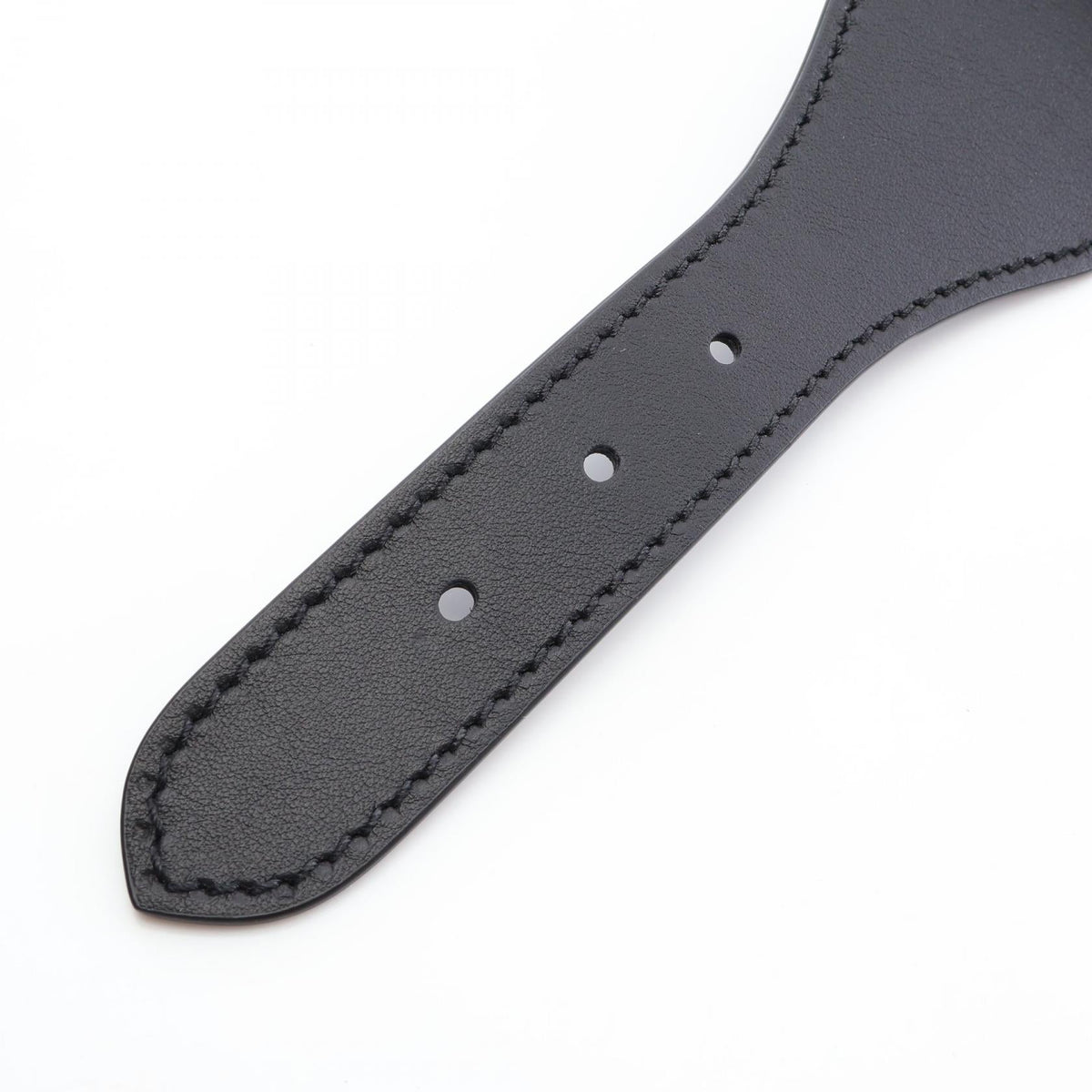 Dior Embroidered Maxi belt Gray/White/Black canvas leather 2101220079802