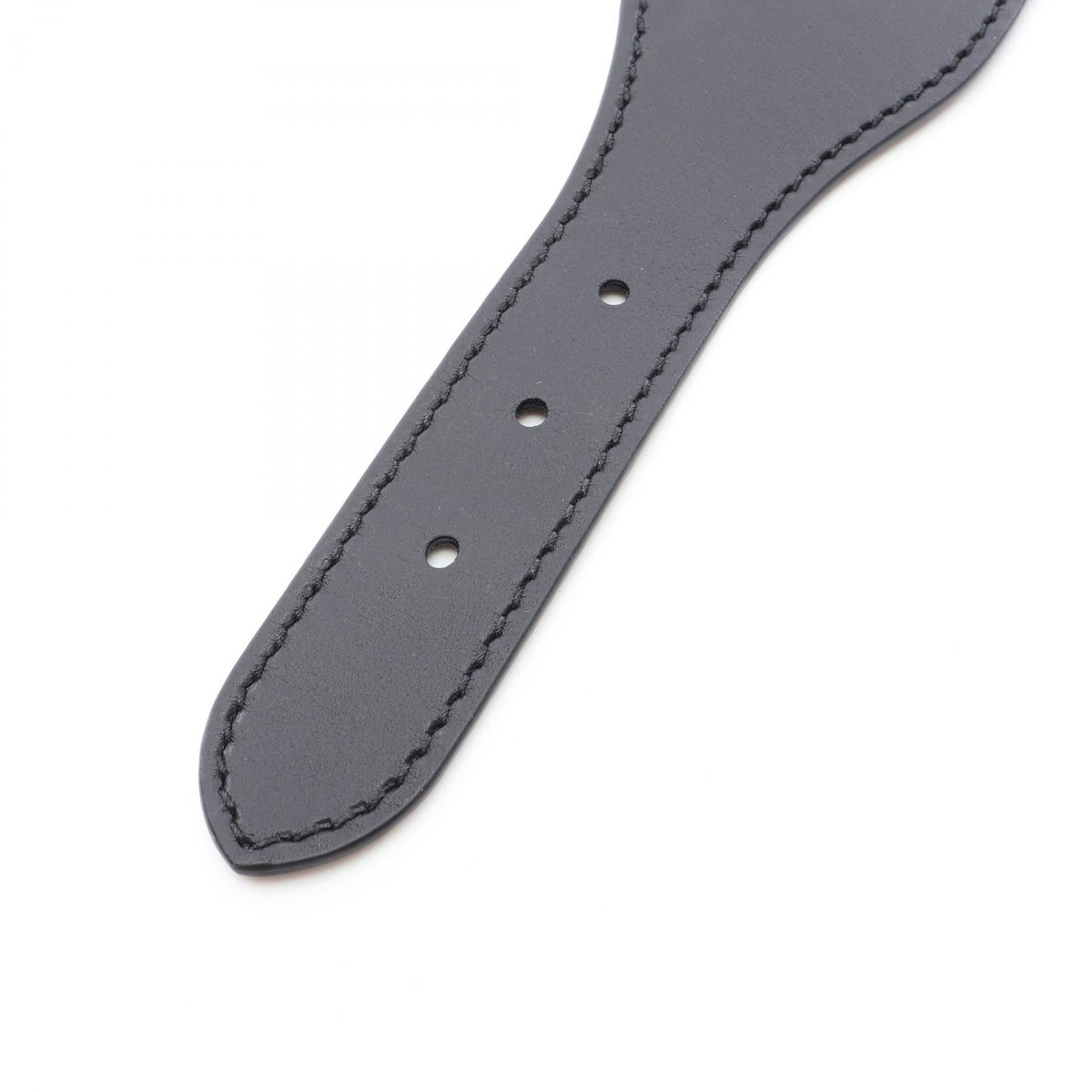 Dior Embroidered Maxi belt Black leather canvas 2101220079796