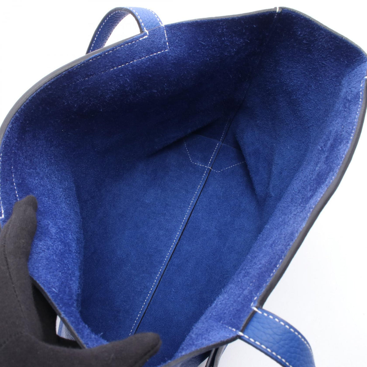 HERMES Cabasselier 31 Tote BagBlue royale Blue royale Blue Taurillon Clemence leather Taurillon Clemence 2101219456584