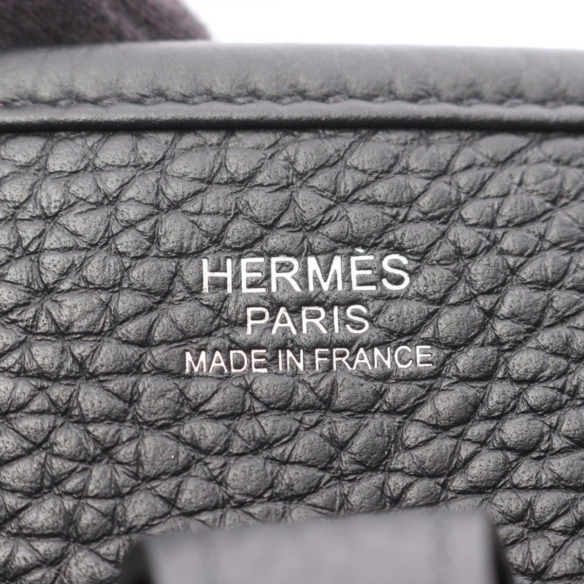 HERMES Evelyne 3 Troyes PM Shoulder BagNoir Black Noir Black Black Taurillon Clemence leather Taurillon Clemence 2101219443409