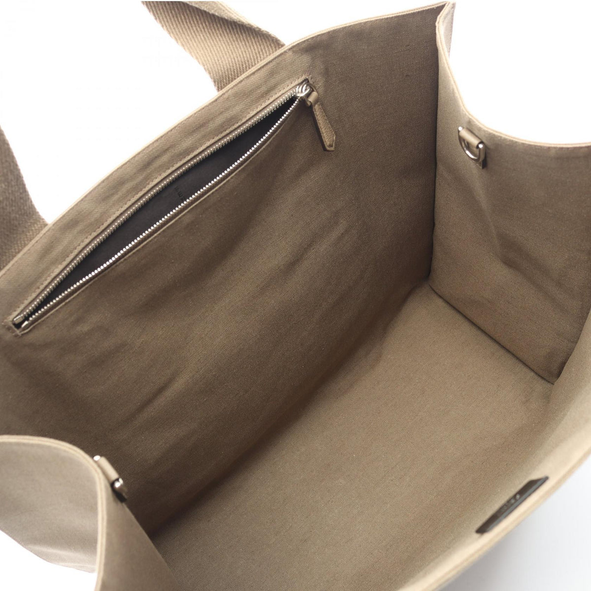 FENDI FF logo Tote Bag Beige canvas 7VA558 2101219421070