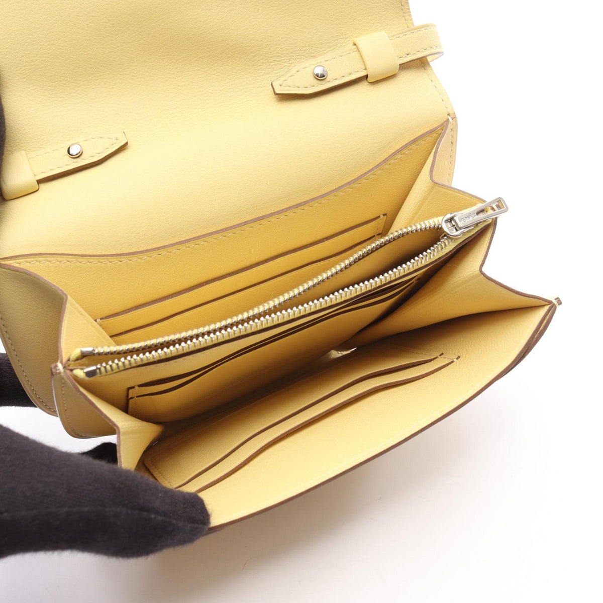 HERMES Mini Convoy Shoulder BagLimoncello Limoncello Yellow Vaux Swift leather leather Vaux Swift leather 2101219400860