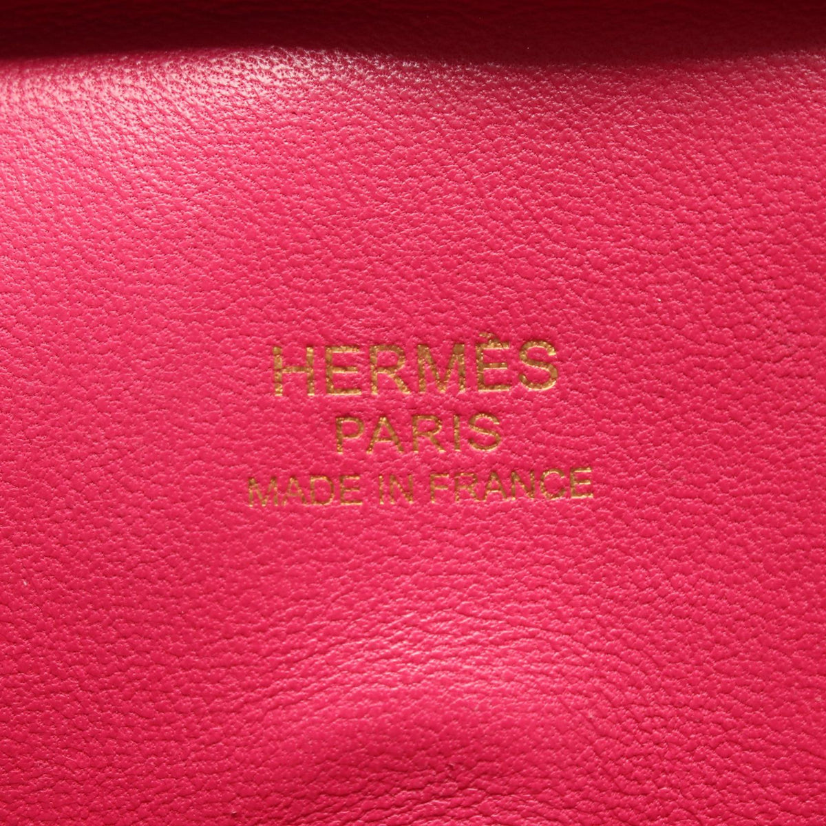 HERMES Plum Elan 28 HandbagFuschia pink Fuschia pink Pink Chevre leather 2101219391106