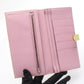 HERMES Bearn Soufflet Verso Lime Mauve sylvestre BifoldpursePink Pink Yellow/Pink Epsom Other Epsom 2107601112717