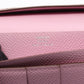 HERMES Bearn Soufflet Verso Lime Mauve sylvestre BifoldpursePink Pink Yellow/Pink Epsom Other Epsom 2107601112717