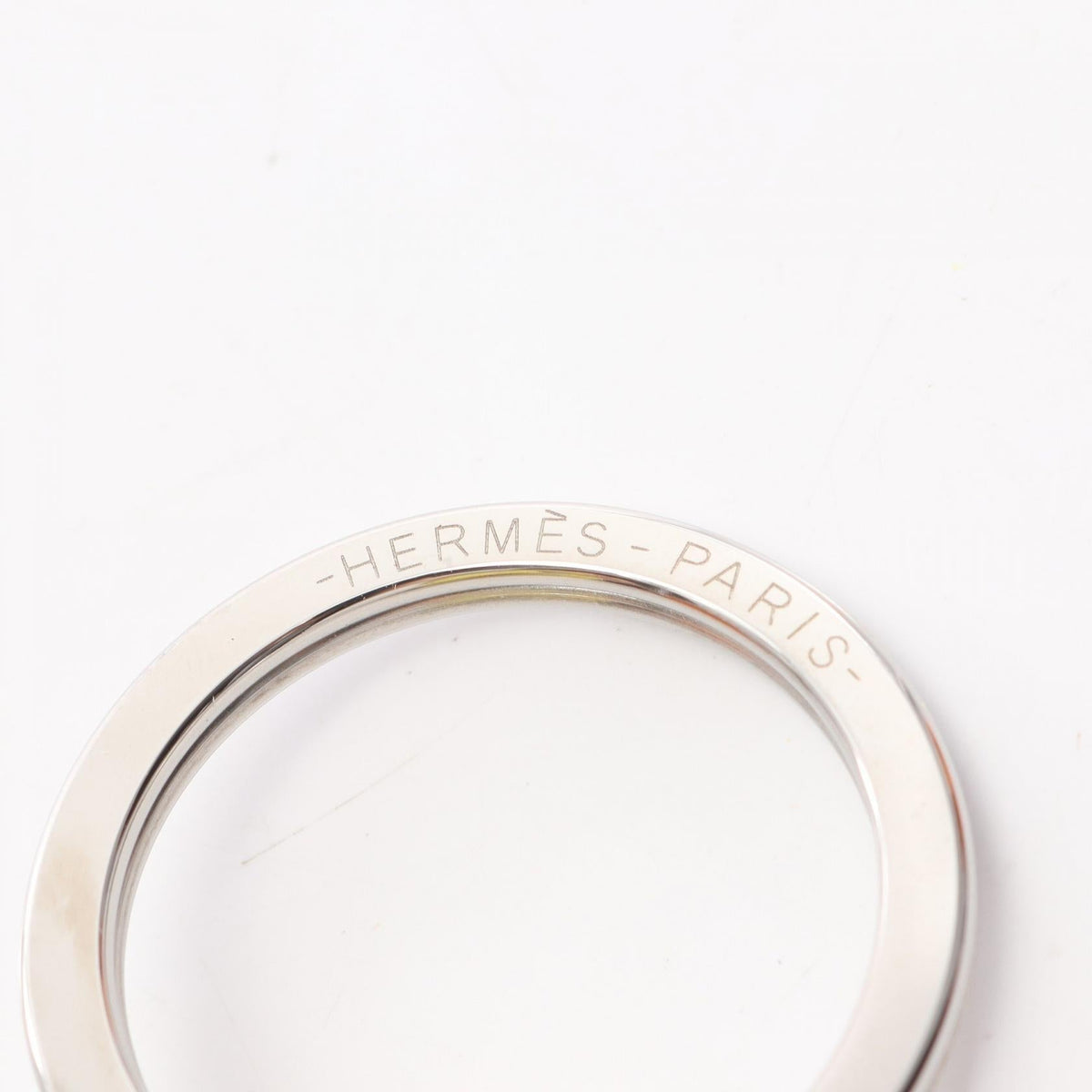 HERMES Tricolor Lime Cle Chai charm Yellow/Beige/Brown Agneau milo Other Agneau milo 2120300034470