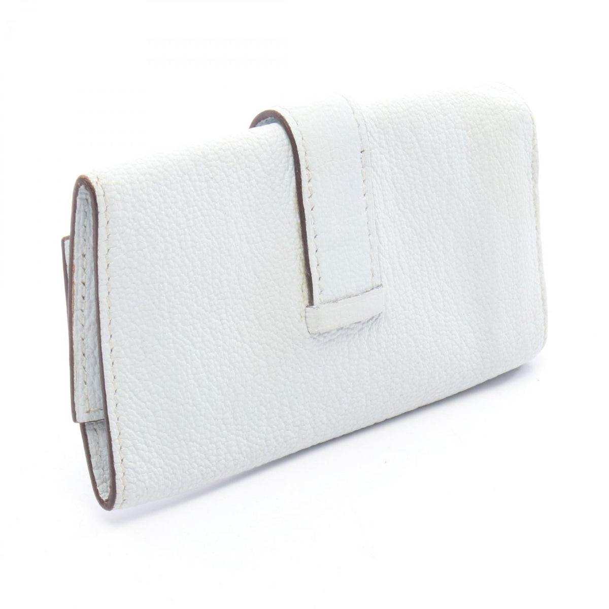 HERMES Bean key holder Blue brume Blue brume Blue Chevre leather Chevre 2107601103296